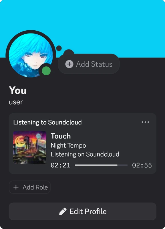 Discord Rich Presence for Soundcloud